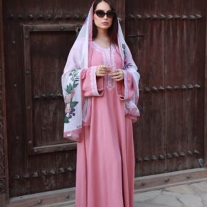 جلابية وردة الجبل الأخضر